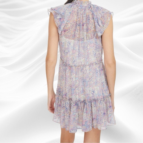 NEW Generation Love XS MIRABELLE Paisley Dress - Mosaic‎ Paisley Tiered Ruffle - Picture 2 of 11